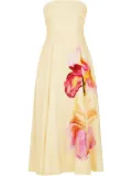 Nicholas Melody midi dress - Yellow