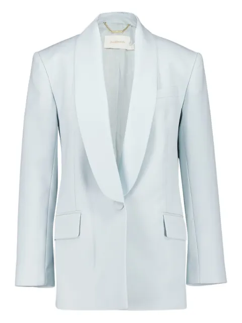 ZIMMERMANN shawl-collar single-breasted jacket
