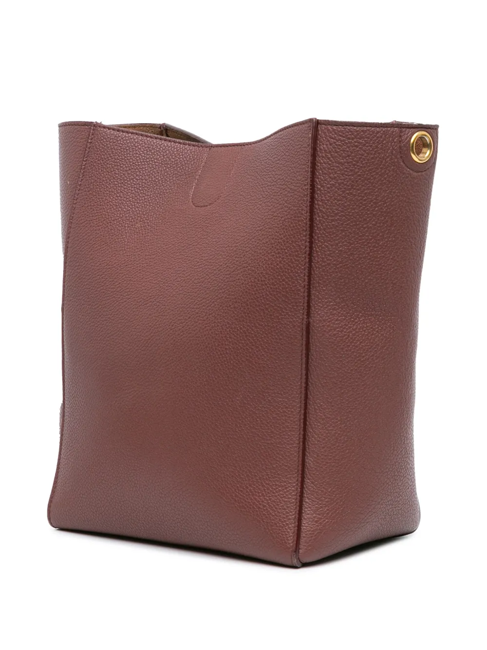 Céline Pre-Owned 2019 kleine Seau Sangle bucket-tas - Bruin