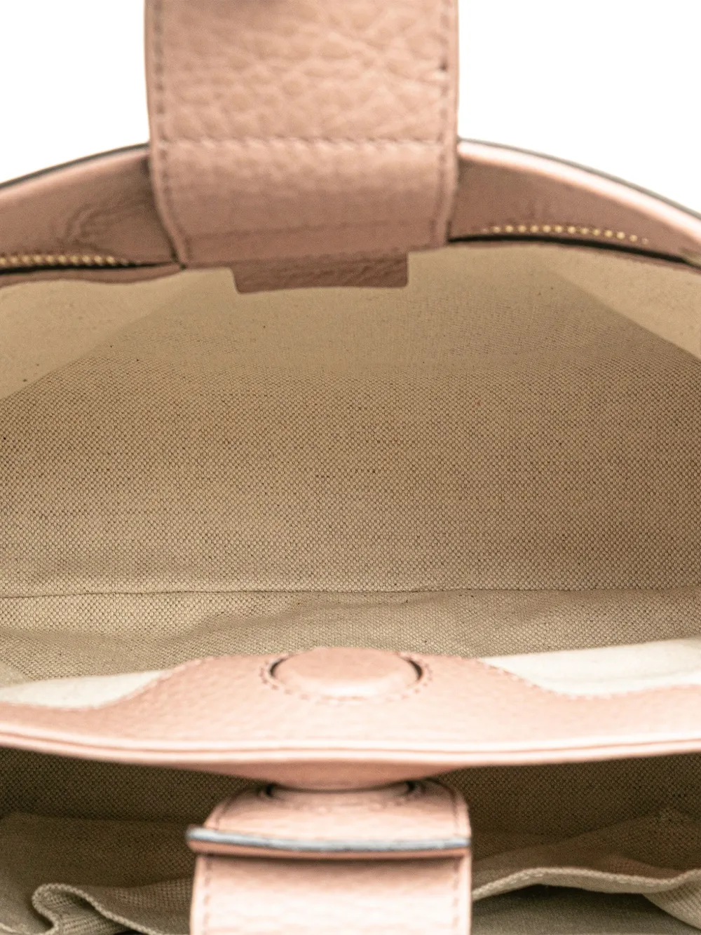 Gucci Pre-Owned Borsa shopper piccola in pelle di vitello con dettagli in bambù 2000-2015 | Pre-owned | Image 4