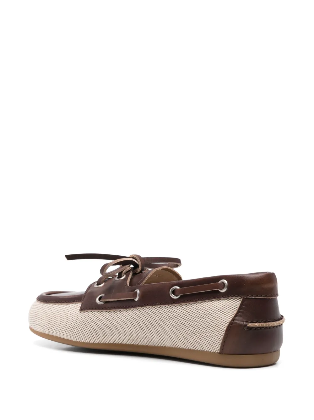 Miu Canvas loafers Bruin