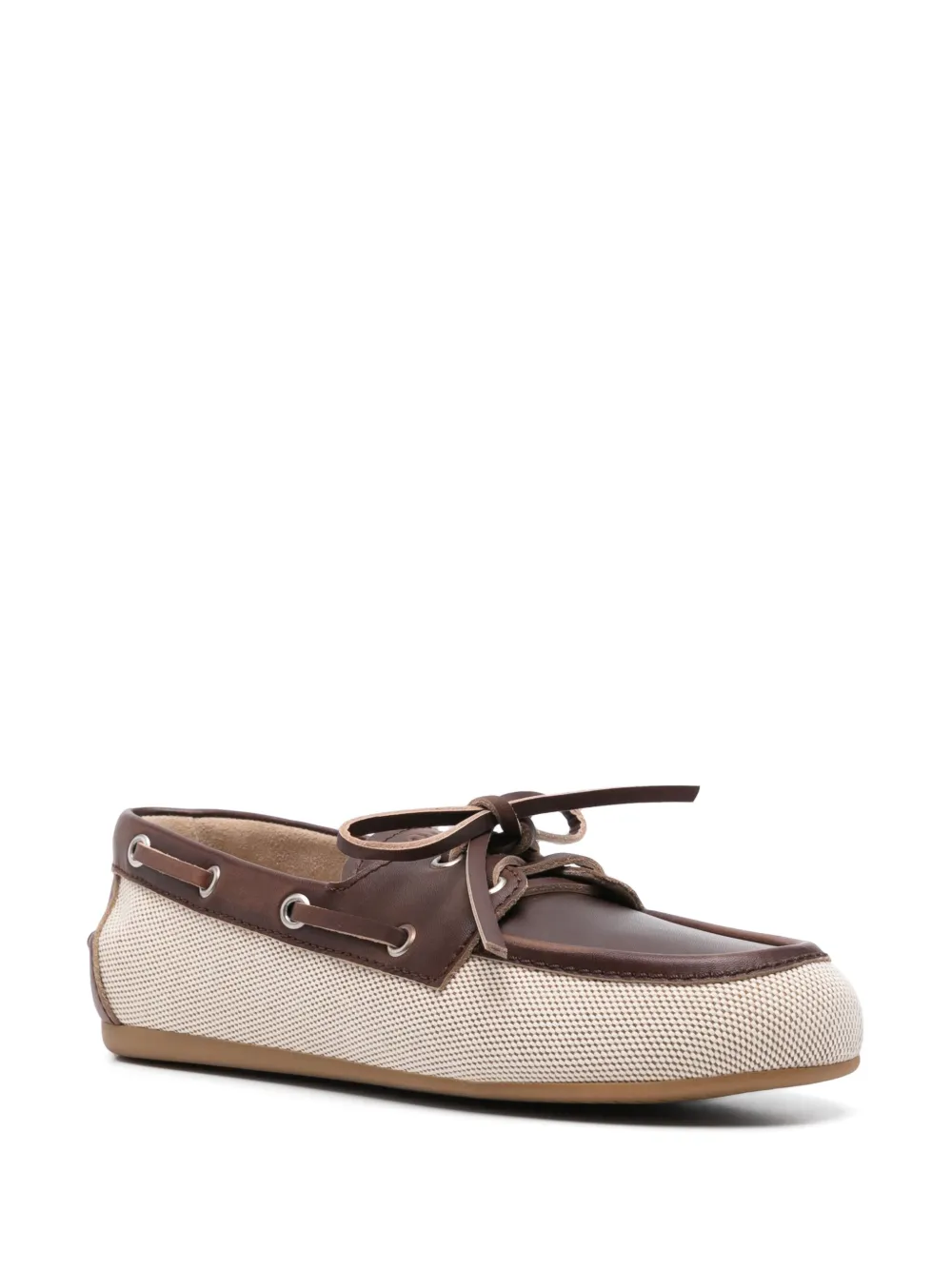 Miu Canvas loafers Bruin