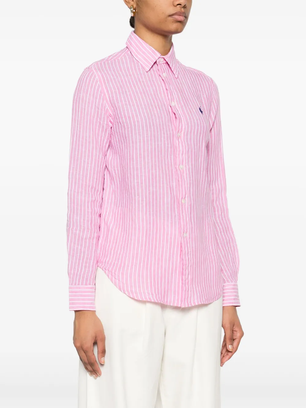 Polo Ralph Lauren Gestreept blouse Roze