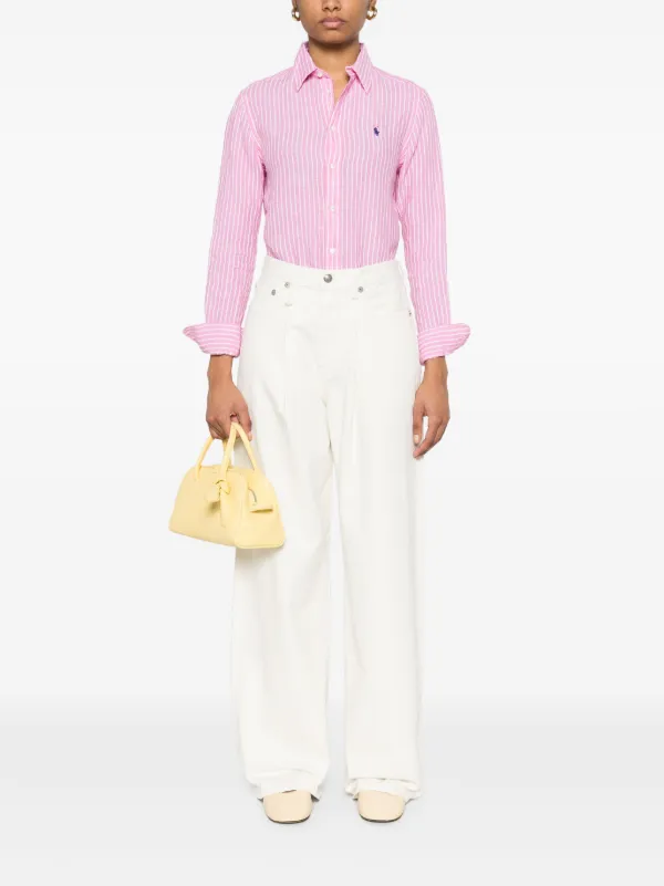Polo Ralph Lauren ストライプ シャツ | ピンク | FARFETCH JP