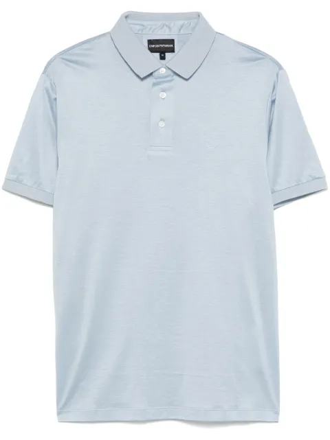 Emporio Armani logo-print polo shirt 