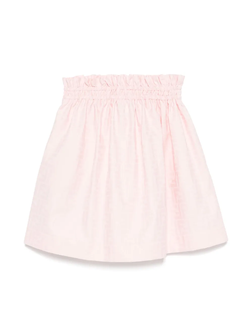 Fendi Kids Rok met FF-jacquard Roze