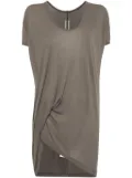 Rick Owens Hiked T-shirt - Grey