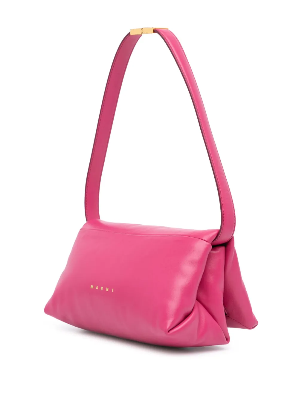 Marni Pre-Owned 2020-2024 Prisma kleine leren crossbodytas - Roze