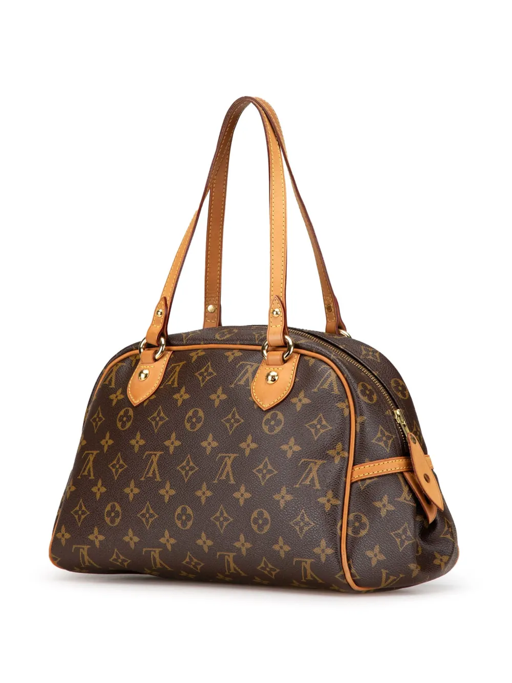 Louis Vuitton Pre-Owned 2011 Montorgueil PM handtas met monogram - Bruin