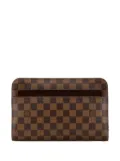 Louis Vuitton Pre-Owned 2004 Damier Ebene Saint Louis Pochette clutch bag - Brown