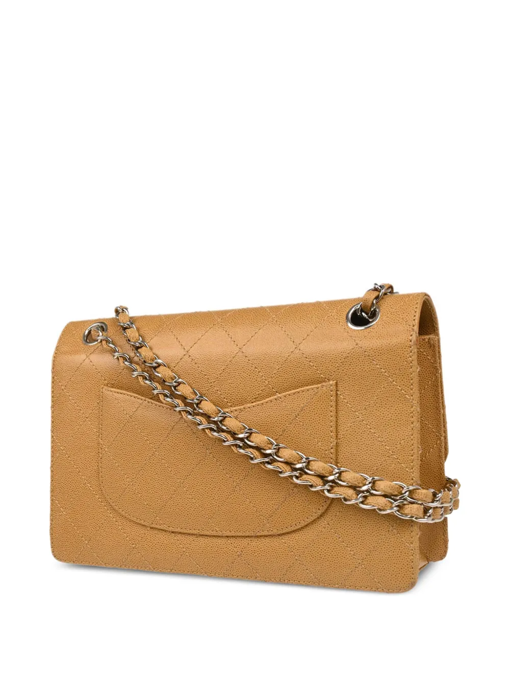 Pre-owned Chanel 1998 Classic Flap Shoulder Bag In 中性色