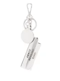 Stella McCartney It’s About F***ing Time keyring - Silver