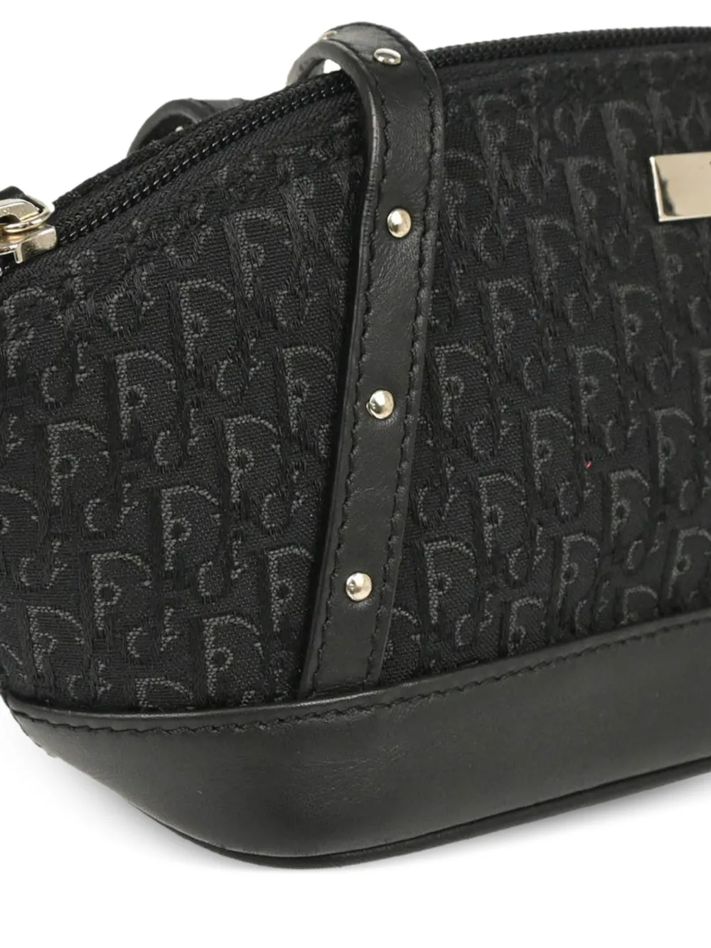 Pre-owned Dior 2003 Street Chic Trotter Tote Bag In 黑色