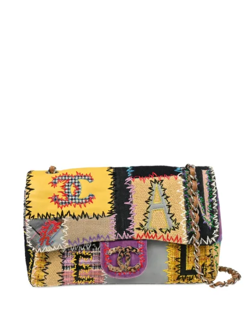 CHANEL Pre-Owned 2007 patchwork Flap shoulder bag