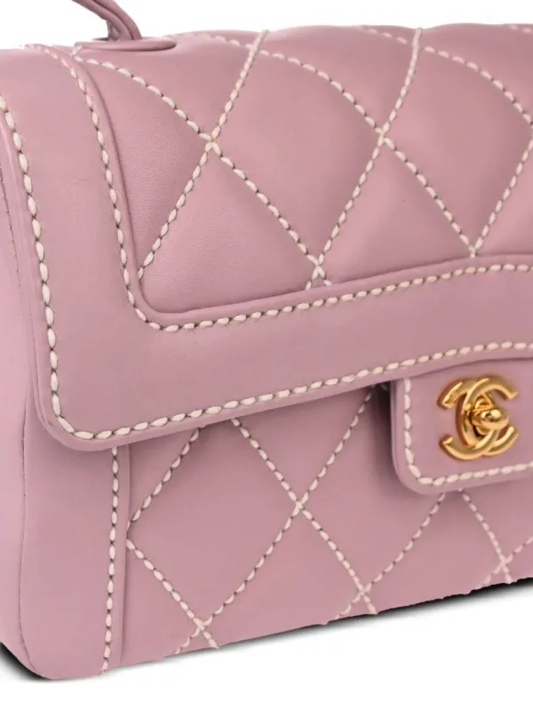 CHANEL Pre-Owned 2005 Wild Stitch Handbag Pink FARFETCH PH