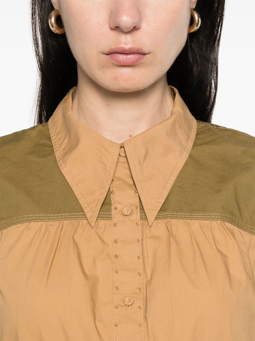Ulla Johnson Freja blouse Bruin