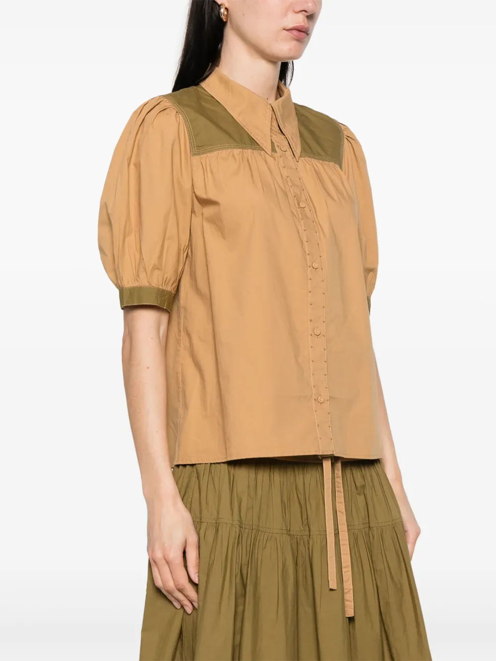 Ulla Johnson Freja blouse Bruin