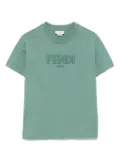 Fendi Kids jersey T-shirt - Green
