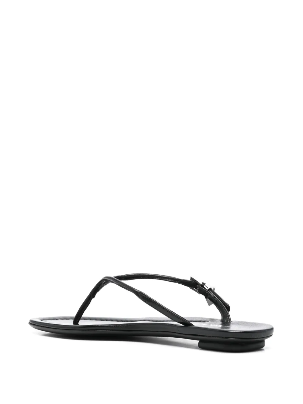 Prada Slippers met email logo Zwart