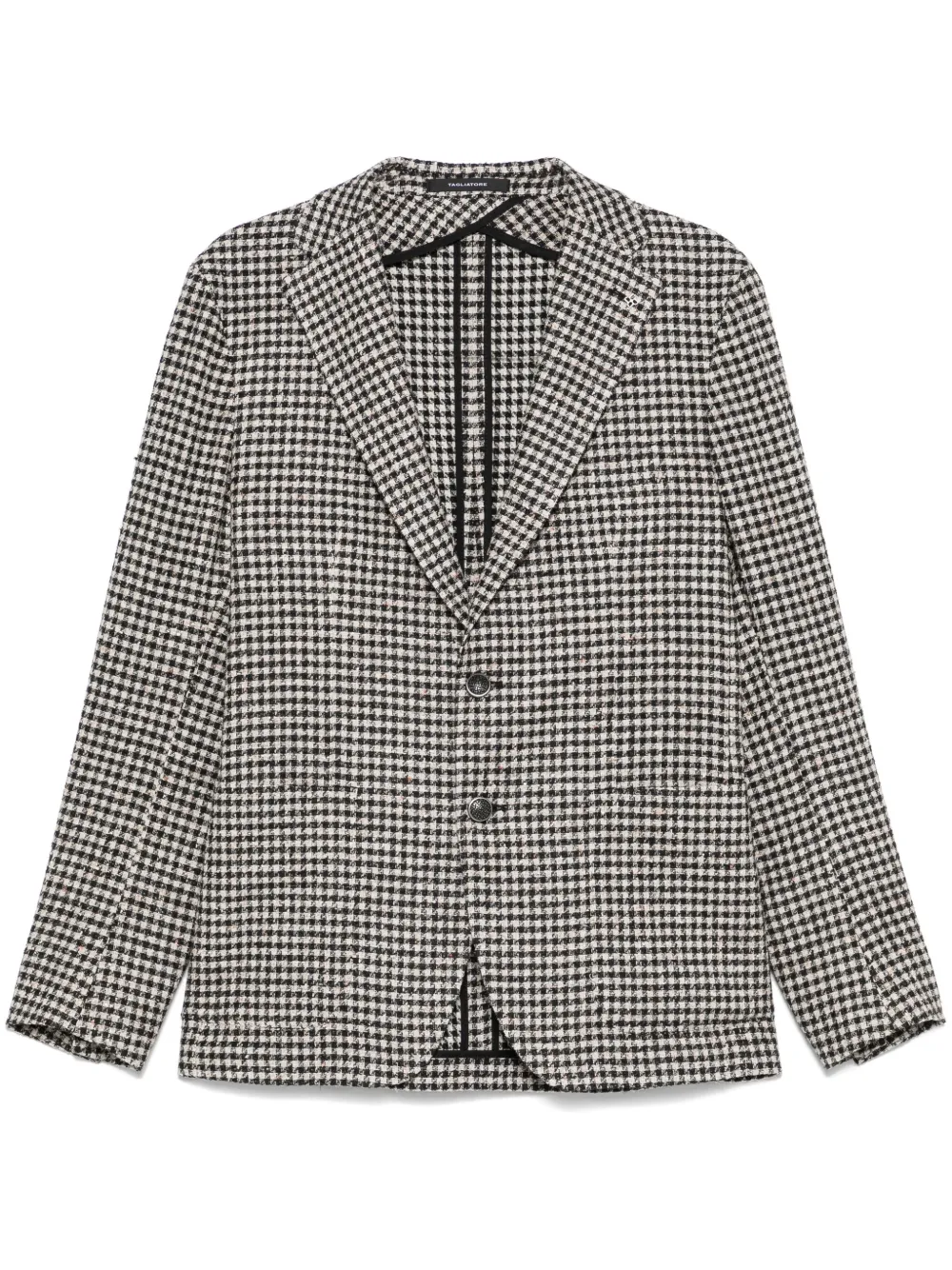 Tagliatore houndstooth blazer | Black | Image 1