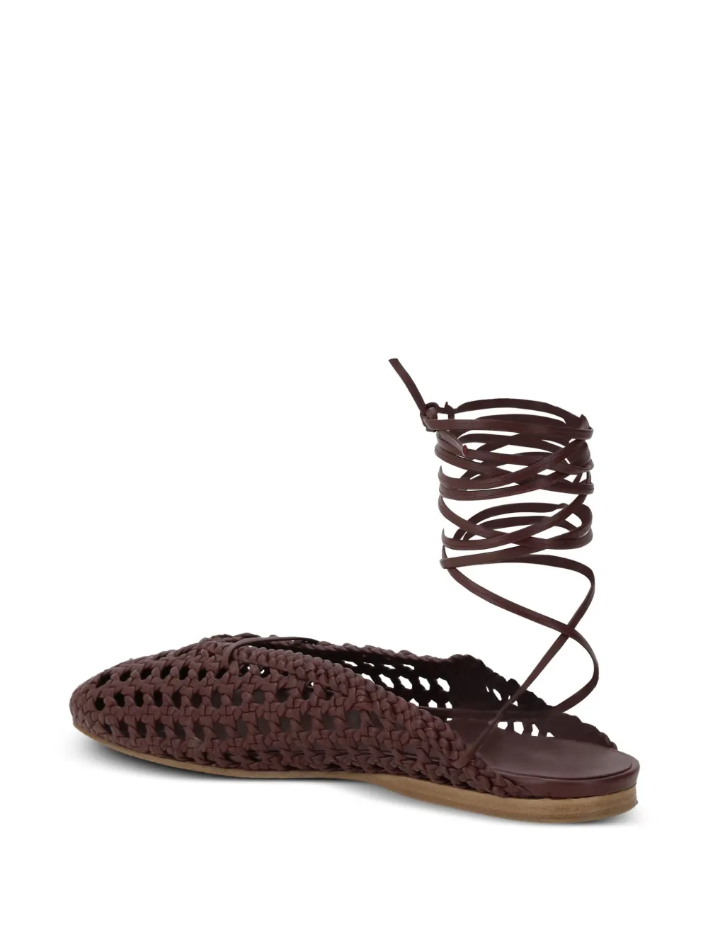 Forte leather sandals Brown