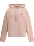 Maison Kitsuné logo patch hoodie - Pink