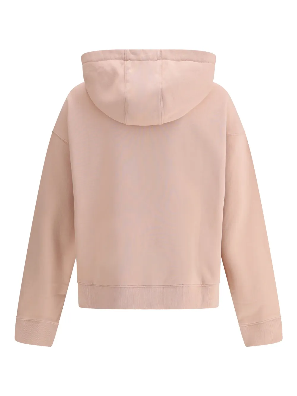 Maison Kitsuné logo patch hoodie - Roze