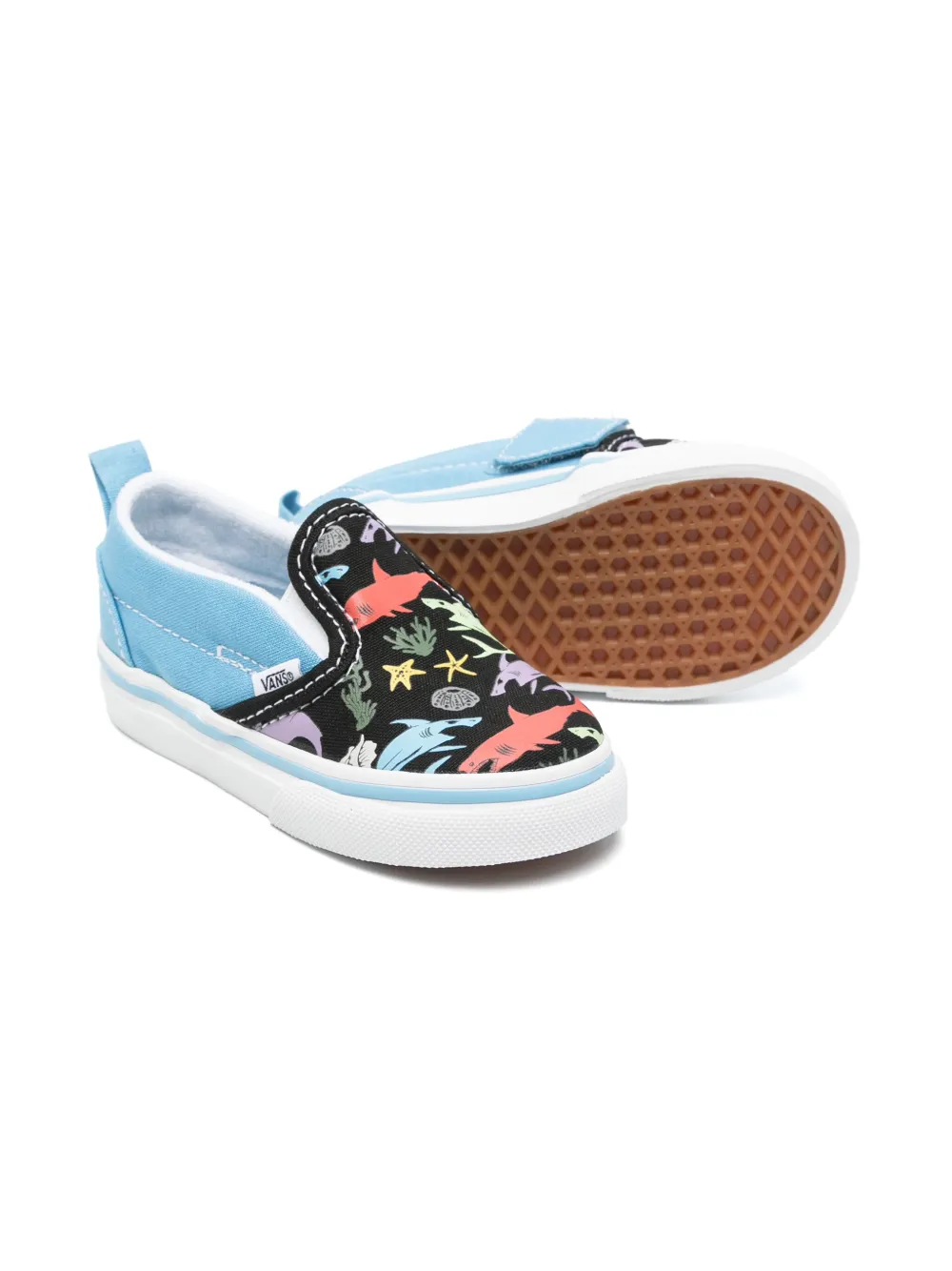 Vans Kids slip-on sneakers Blue