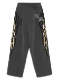 Balenciaga tacky gold-print track pants - 1048 GREY