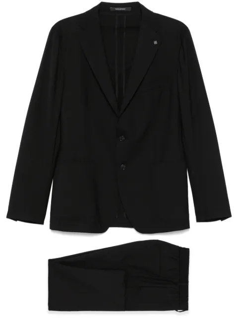 Tagliatore brooch-detail suit