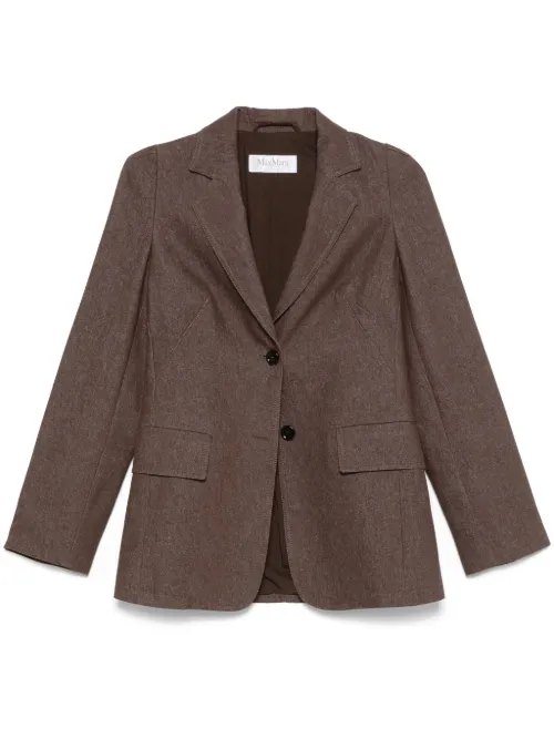 Max Mara blazer Agguati - Marron - Max Mara - Modalova