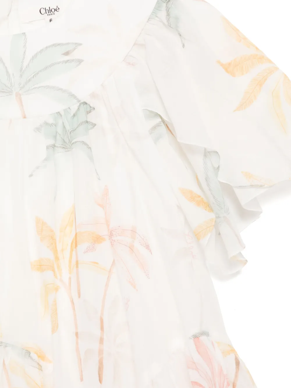 Chloé Kids Chloe jurk Wit