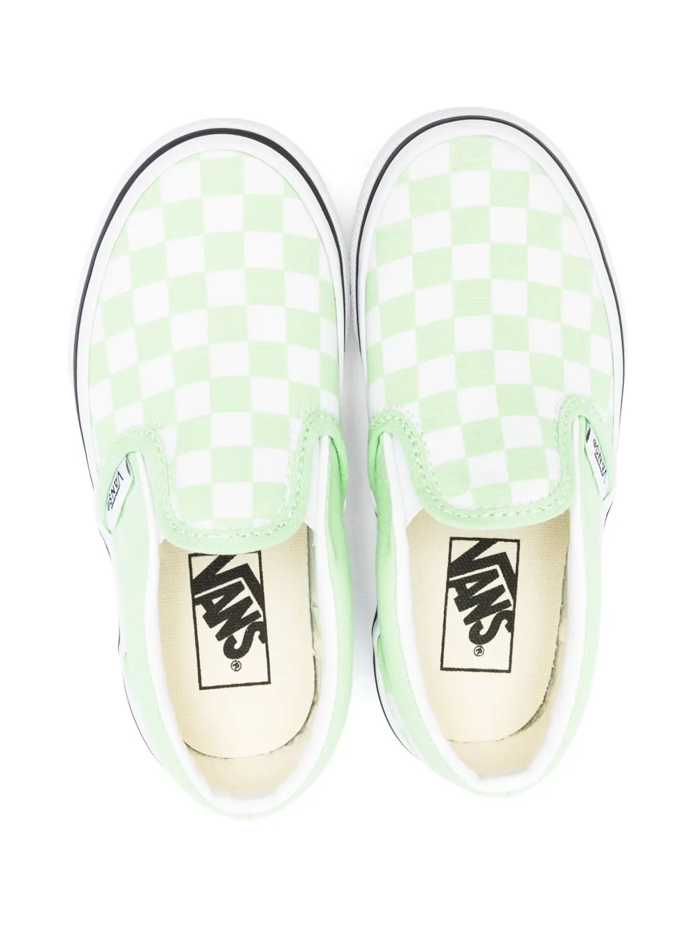 Vans Kids Checkerboard sneakers Green