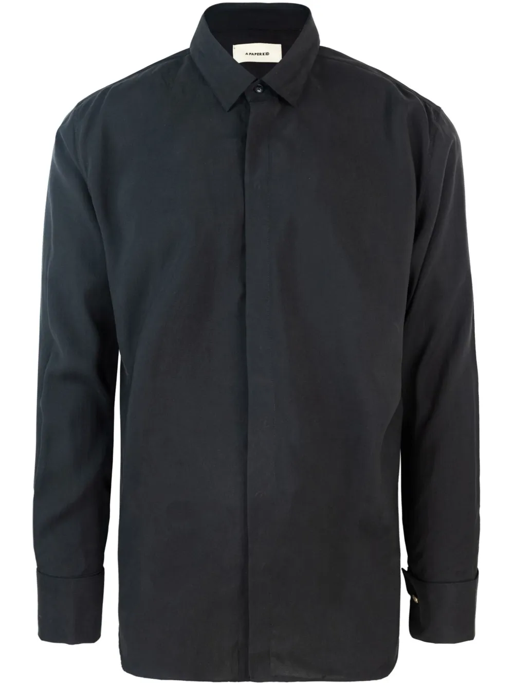 A Paper Kid camisa con botones | negro | Image 1