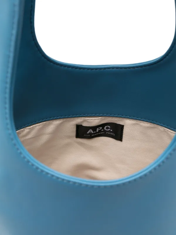 【関税込み】Tote Ninon - A.P.C. - Wool - Blue Ninon tote bag | A.P.C.