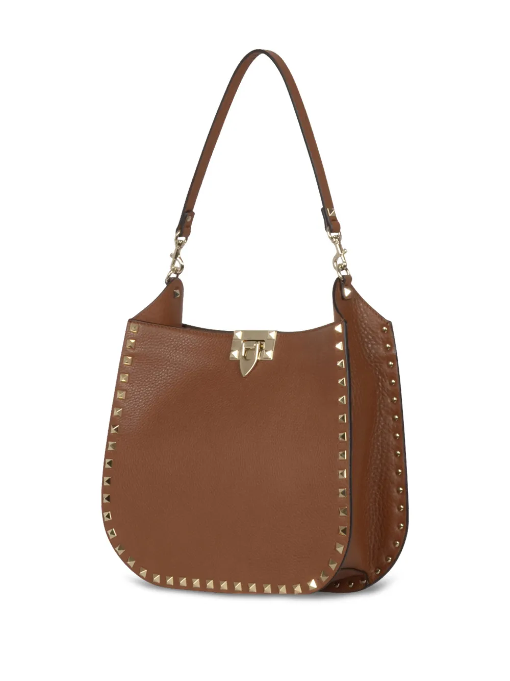 Valentino Garavani Rockstud schoudertas Bruin