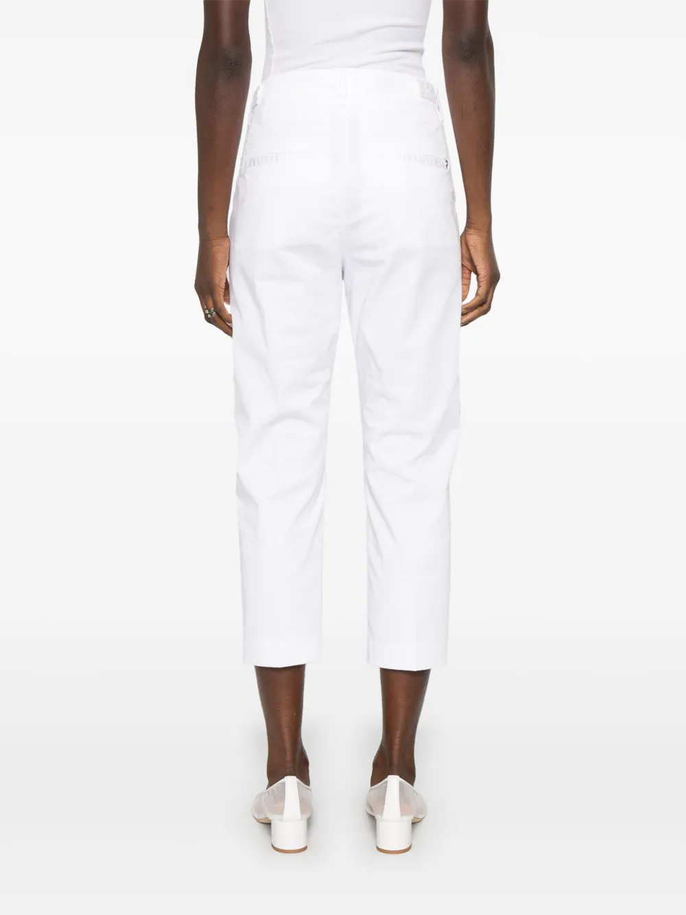 DONDUP Ariel broek Wit