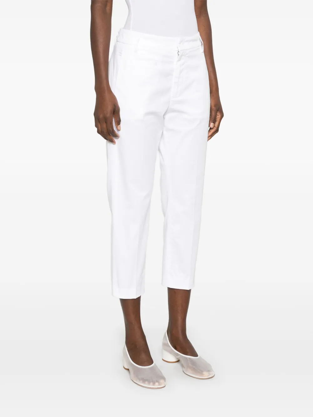 DONDUP Ariel broek Wit