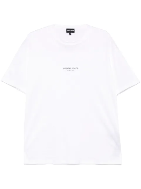 Giorgio Armani logo-print T-shirt