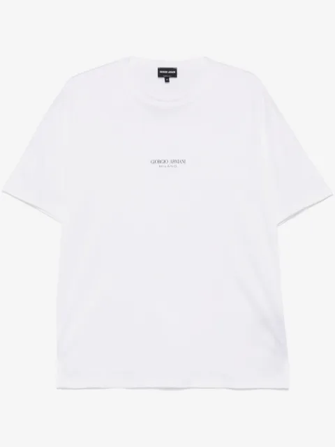 Giorgio Armani logo-print T-shirt