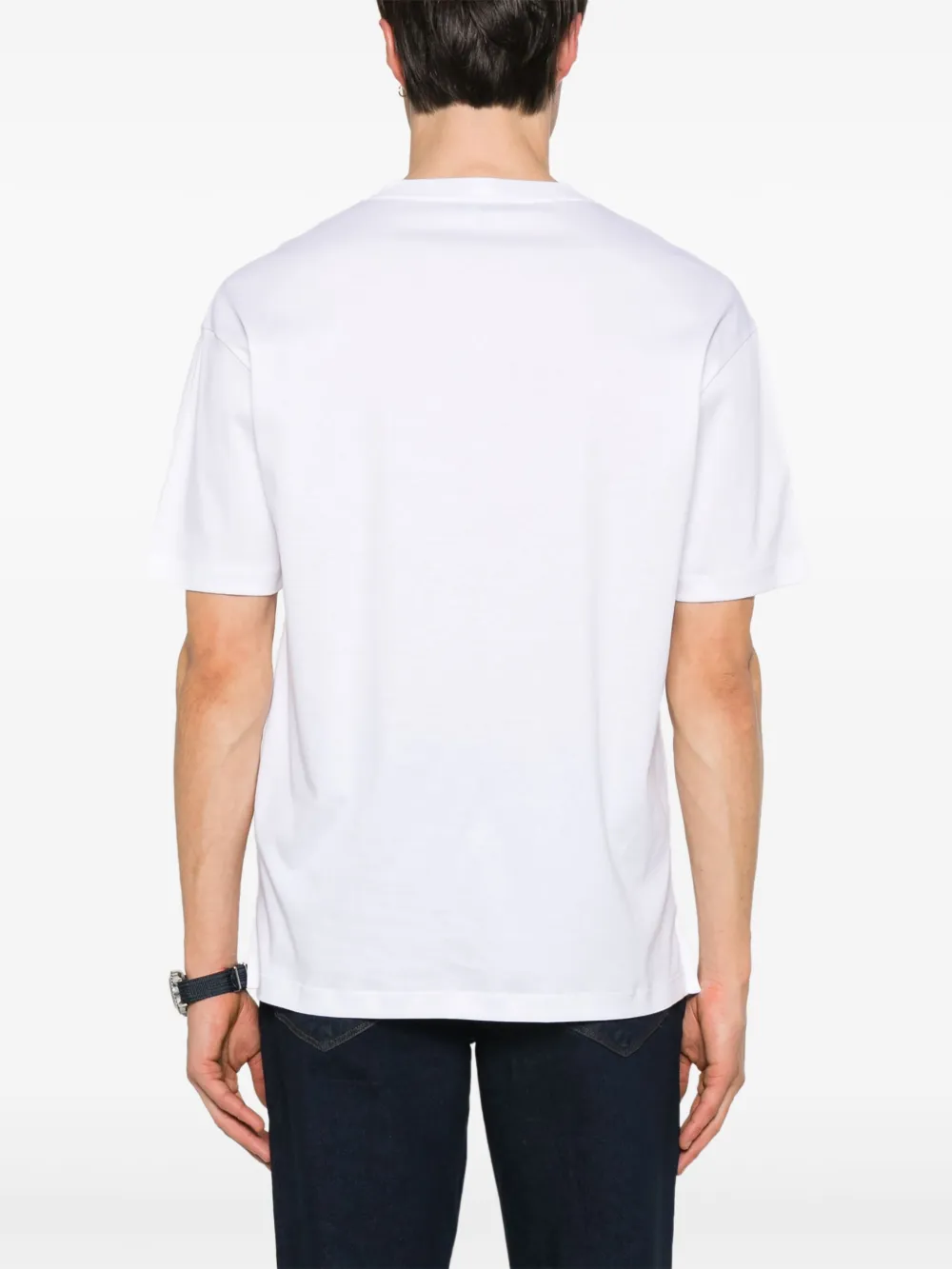 Giorgio Armani T-shirt met logoprint Wit