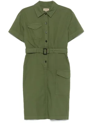 warehouse green shirt dress Warehouse Shirt Dress in Light Green