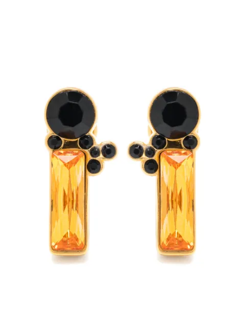 Jil Sander crystal-embellished earrings