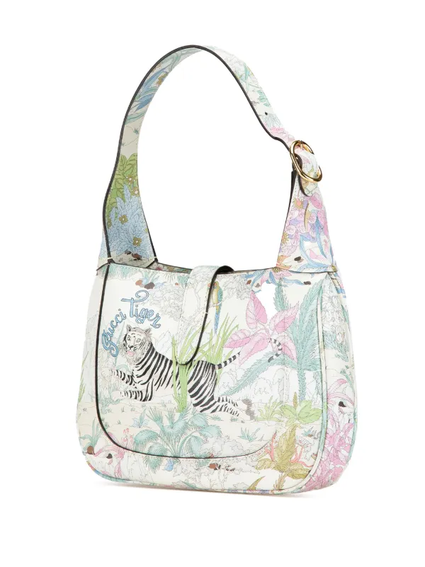 Gucci Pre-Owned 2016-2025 スモール レザー タイガー ジャッキー 1961