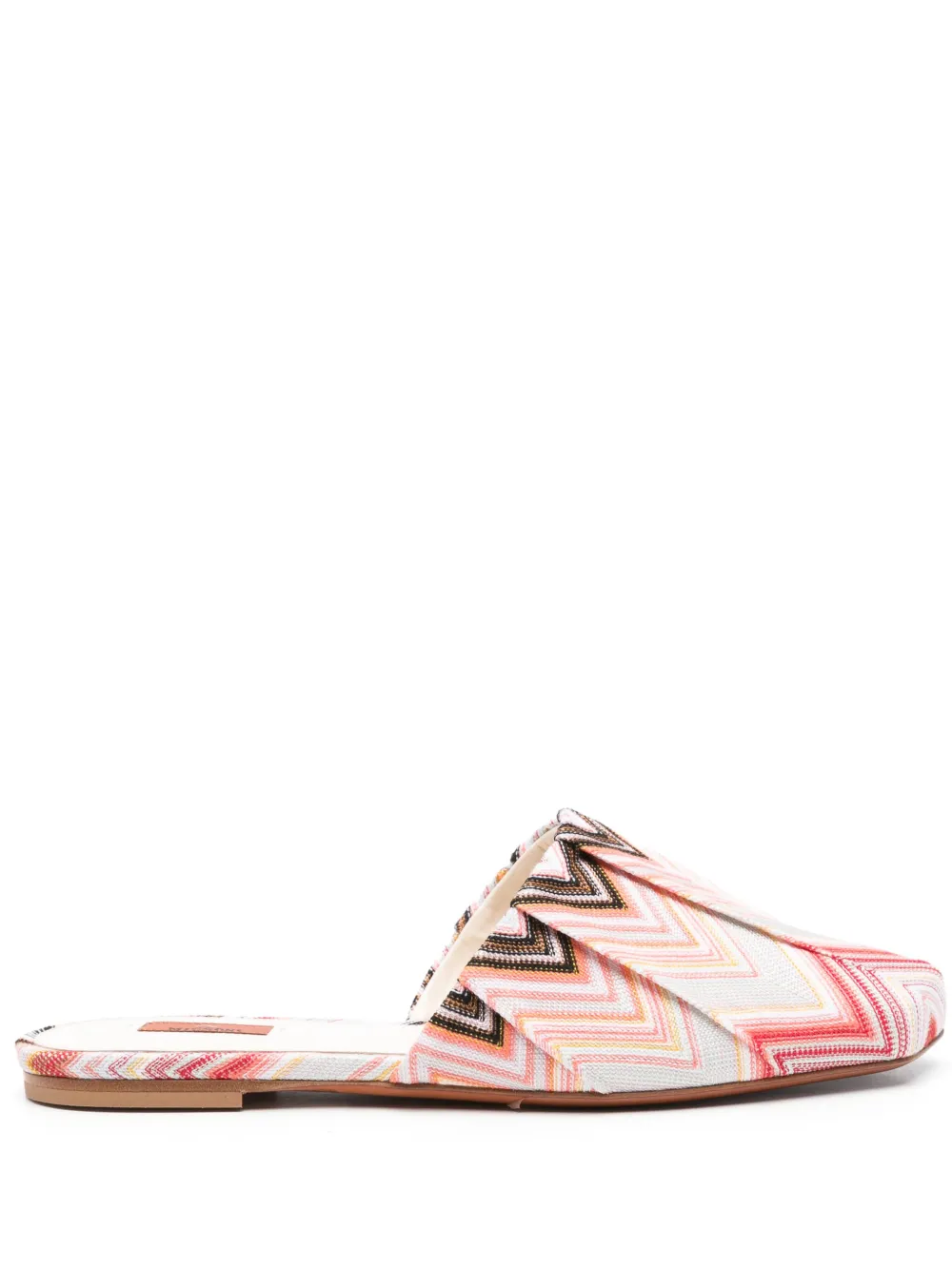 Missoni zig-zag slippers Pink