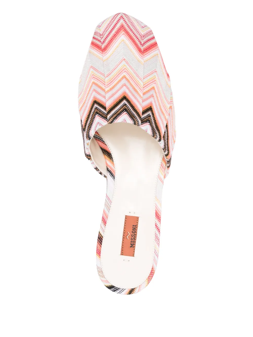 Missoni zig-zag slippers Pink