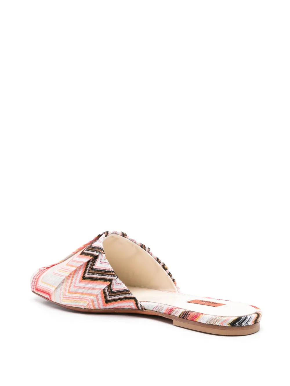 Missoni zig-zag slippers Pink