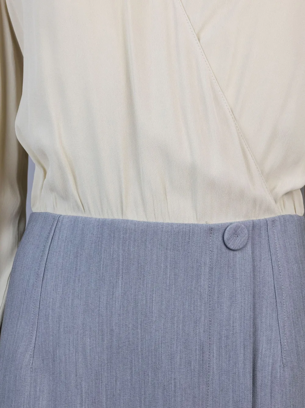 PATRIZIA PEPE TWO-TONE DRESS