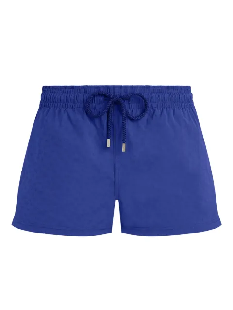 Vilebrequin shorts de playa con motivo de tortugas en jacquard