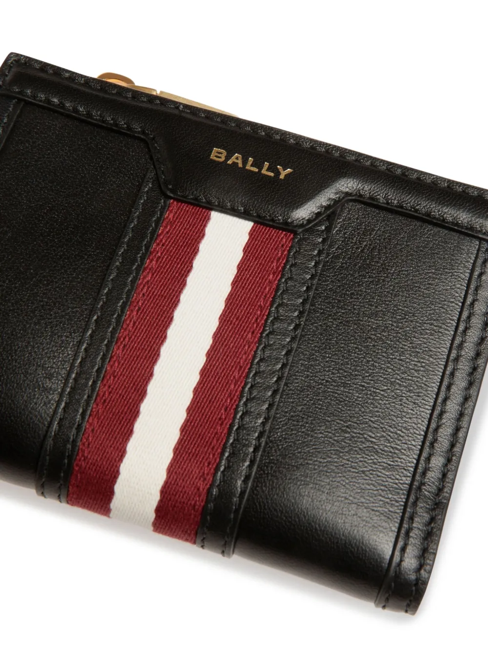 Bally Code Wallet In Black